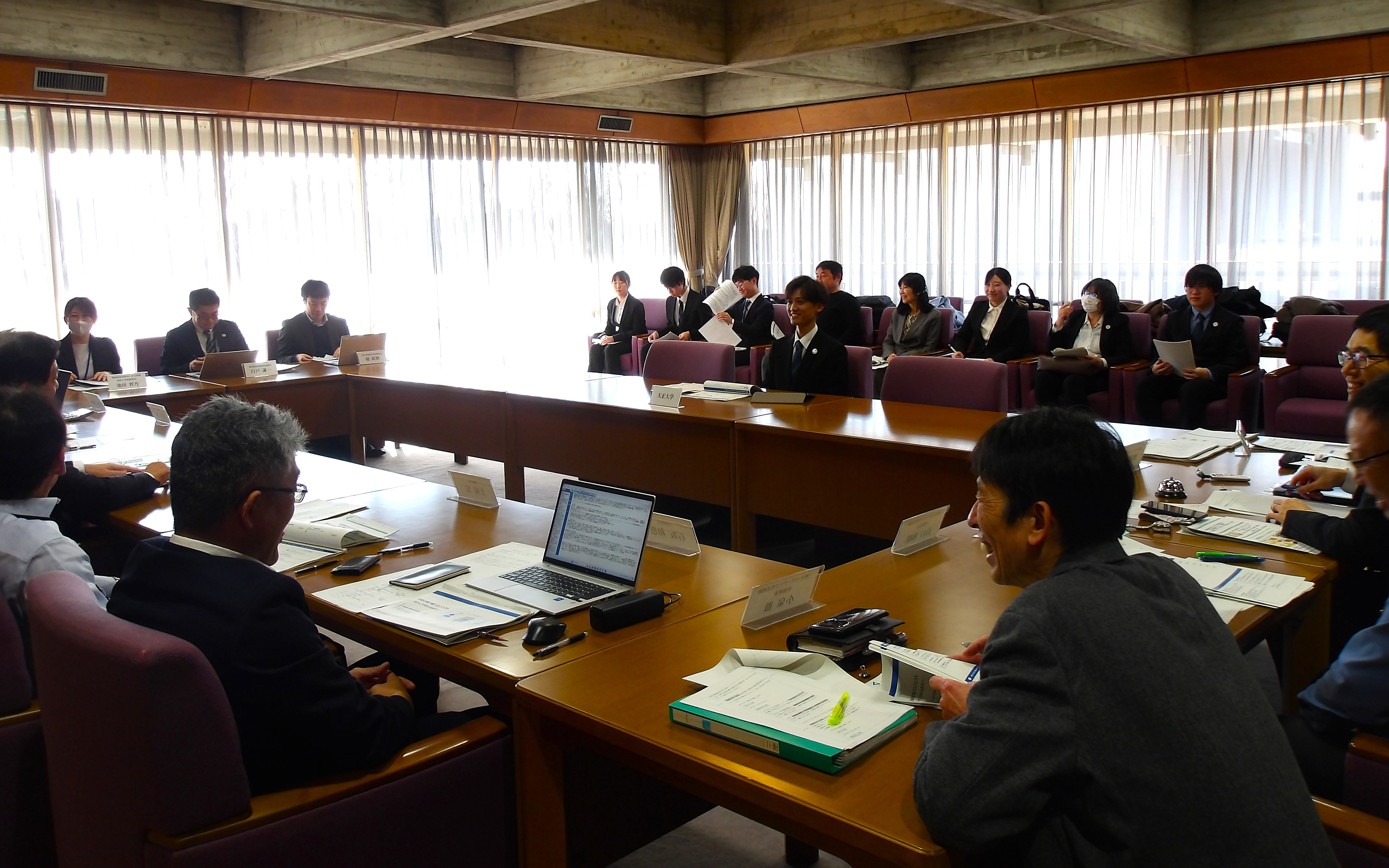 三鷹市長提案発表会の様子1